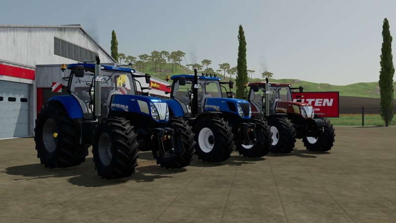 New Holland T7 AC Tractor V1 0 0 0 FS22 Mod Farming Simulator 22 Mod