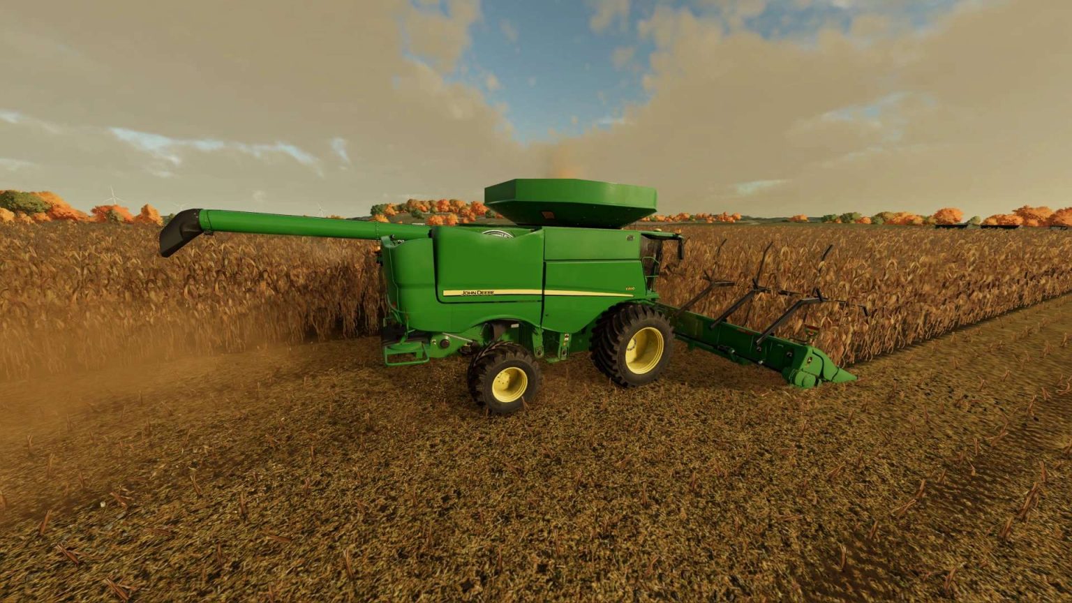 John Deere S Serie Lsw V Fs Mod Farming Simulator Mod