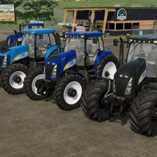 New Holland TG Serie Edit V1 0 0 0 FS25 Mod FS22 Mod