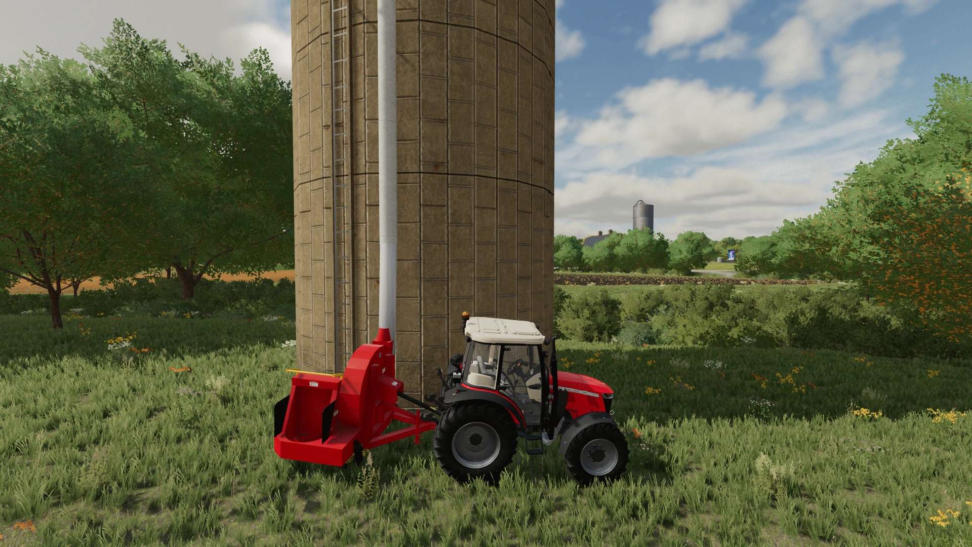 New Holland F62b Silo Blower V1000 Fs22 Mod Farming Simulator 22 Mod 4724