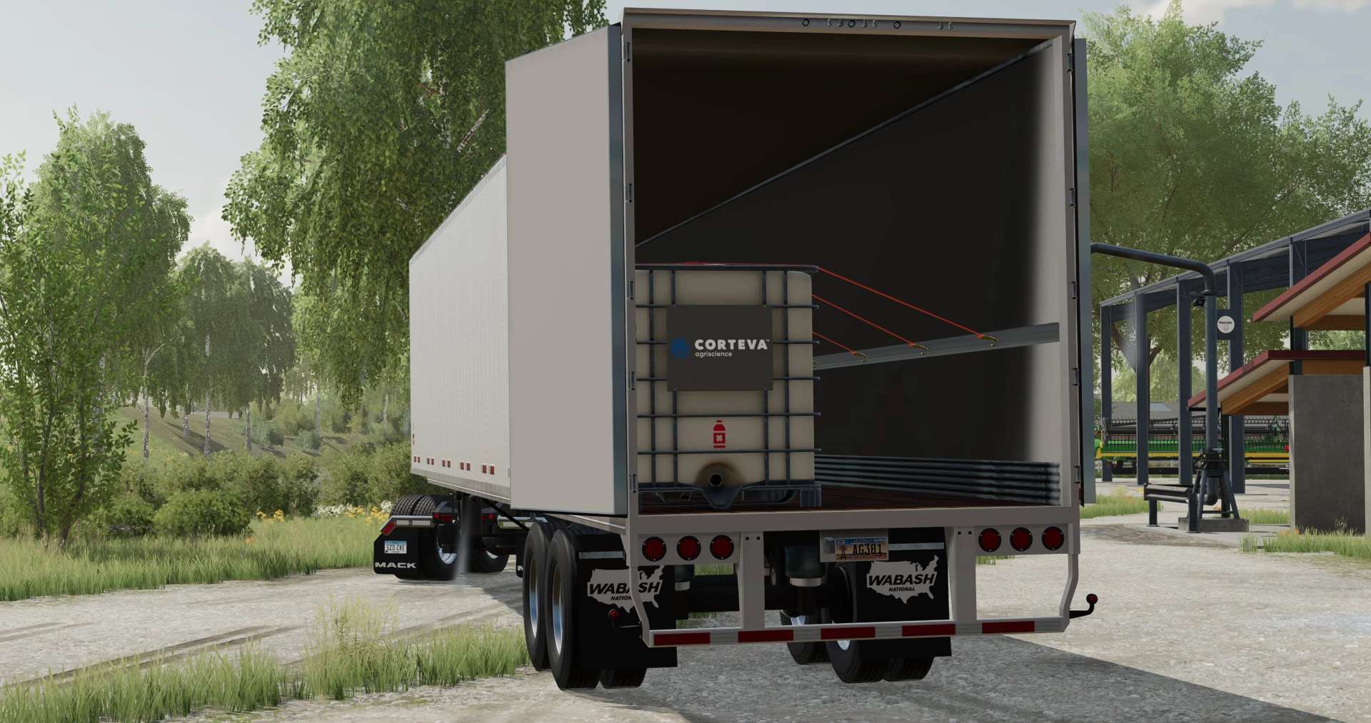 Wabash Van Reefer Trailer V1000 Fs22 Mod Farming Simulator 22 Mod 4835