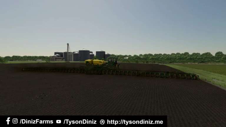 John Deere Db120 48 Rij Planter V1000 Fs22 Mod Farming Simulator 22 Mod 3147