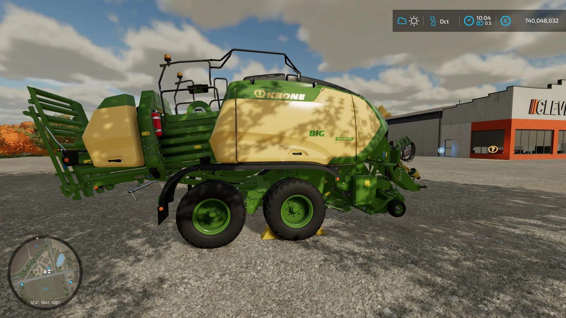 Krone Bigpack 1290 Vierkante Balenpers Pbsmods Edition V10 Fs22 Mod Farming Simulator 22 Mod 6705