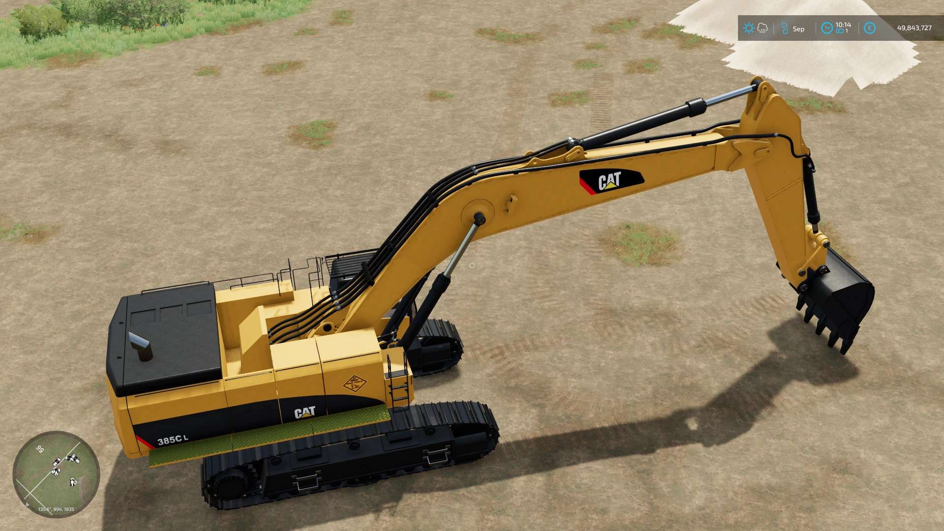 Cat 385c V1000 Fs22 Mod Farming Simulator 22 Mod 6248