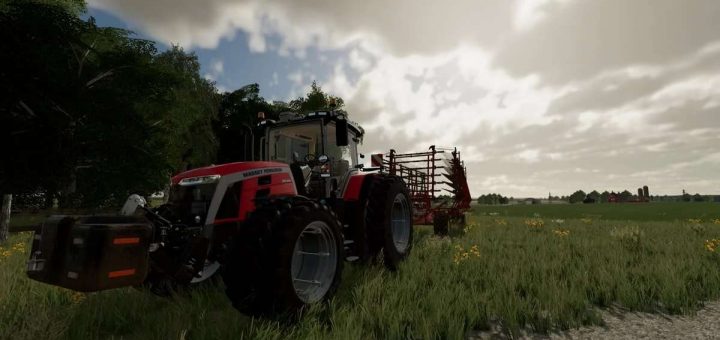 Massey Ferguson 8480 V1 0 0 1 Fs22 Mod Farming Simulator 22 Mod