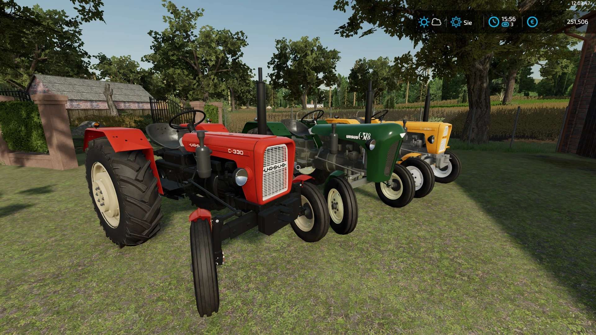 Ursus C 330 V1000 Fs22 Mod Farming Simulator 22 Mod 0099