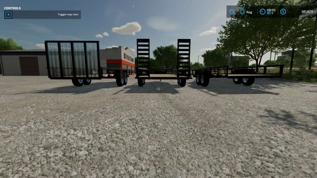 Bigtex 24ft Bumper Pull V11 Fs22 Mod Farming Simulator 22 Mod