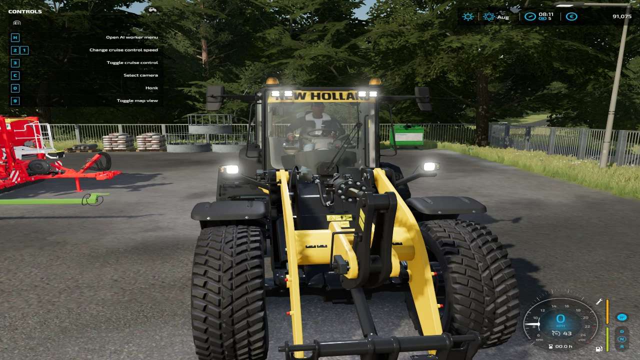 New Holland W190d V1000 Fs22 Mod Farming Simulator 22 Mod 0891