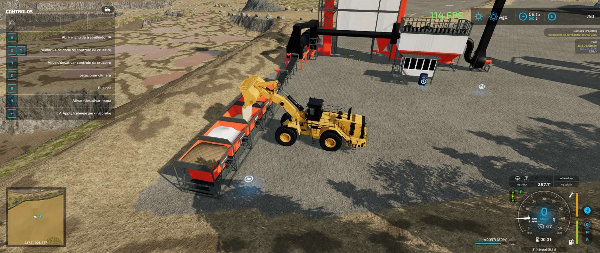 Tcbo Mijnbouw Bouw Economie V Fs Mod Farming Simulator Mod