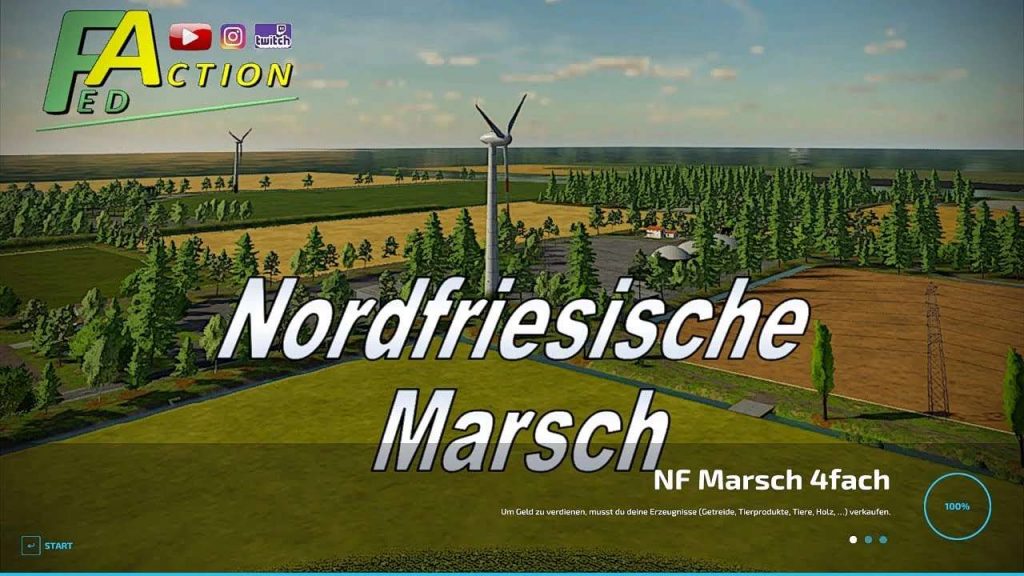 Nf Marsch Map V2130 Fs22 Mod Farming Simulator 22 Mod 5692