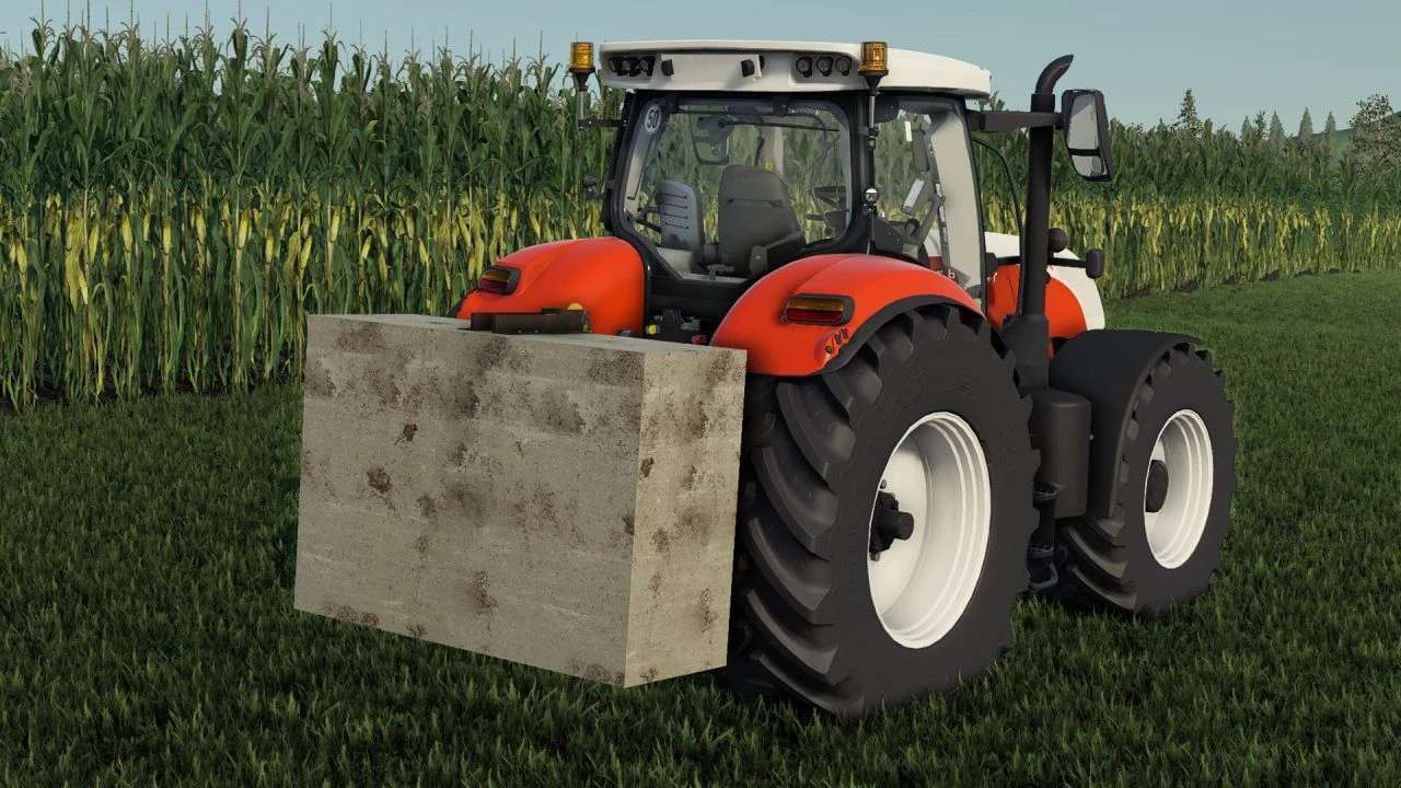 Betongewicht 4000kg V10 Fs22 Mod Farming Simulator 22 Mod 7959
