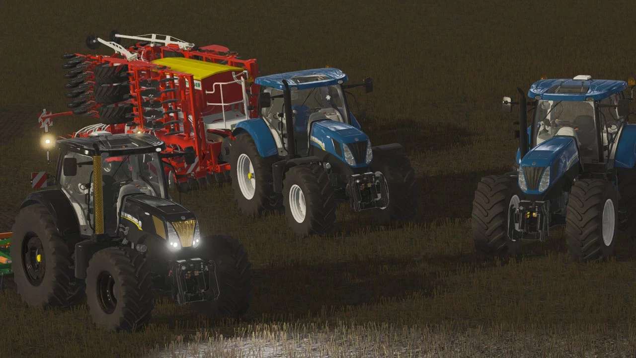 New Holland T7 Ac Serie V13 Fs22 Mod Farming Simulator 22 Mod 9820