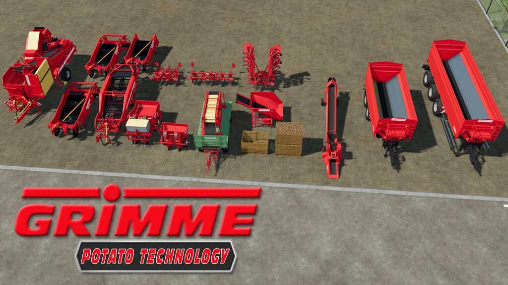 Grimme Pack V1001 Fs22 Mod Farming Simulator 22 Mod 2152