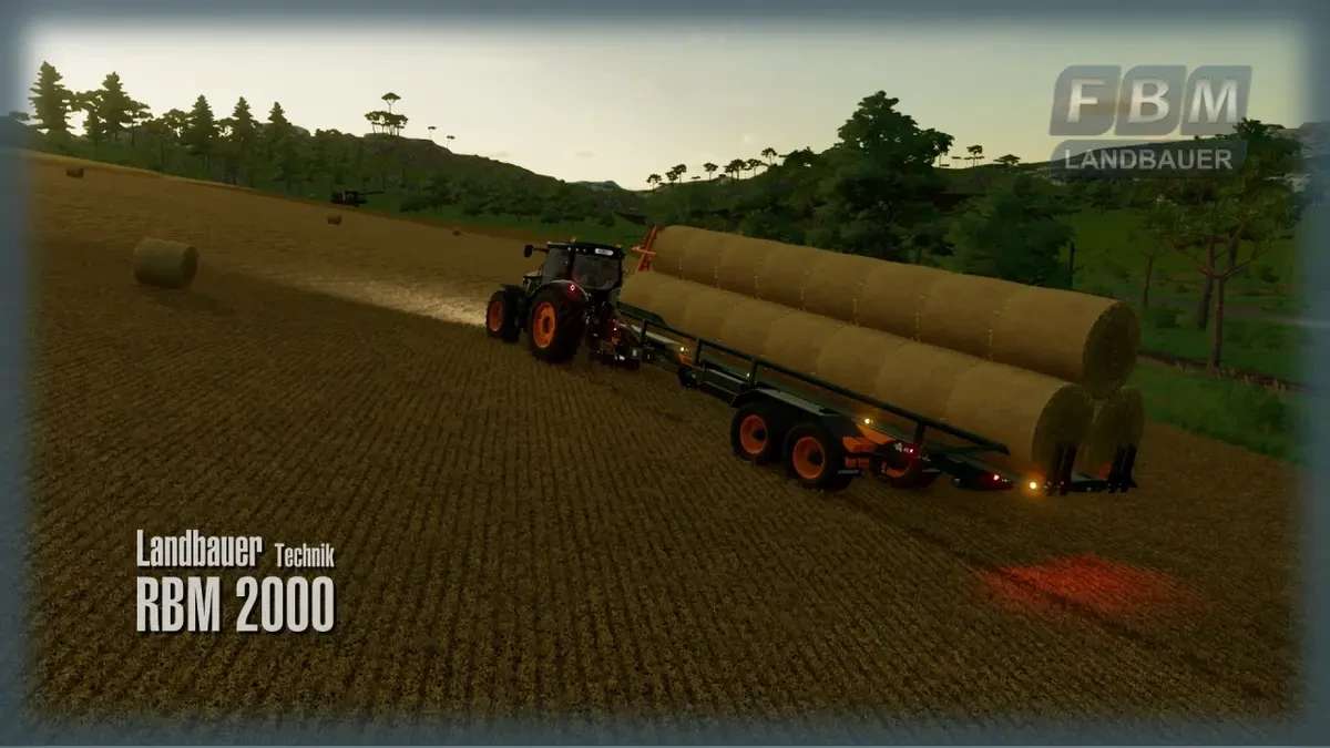 Landbauer Rbm 2000 V1000 Fs22 Mod Farming Simulator 22 Mod 1994