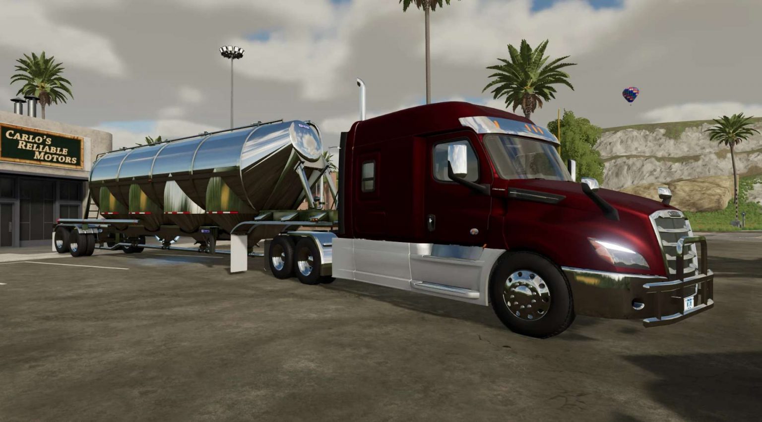 Freightliner Cascadia Xt Condo Sleeper Truck V Fs Mod Farming Simulator Mod