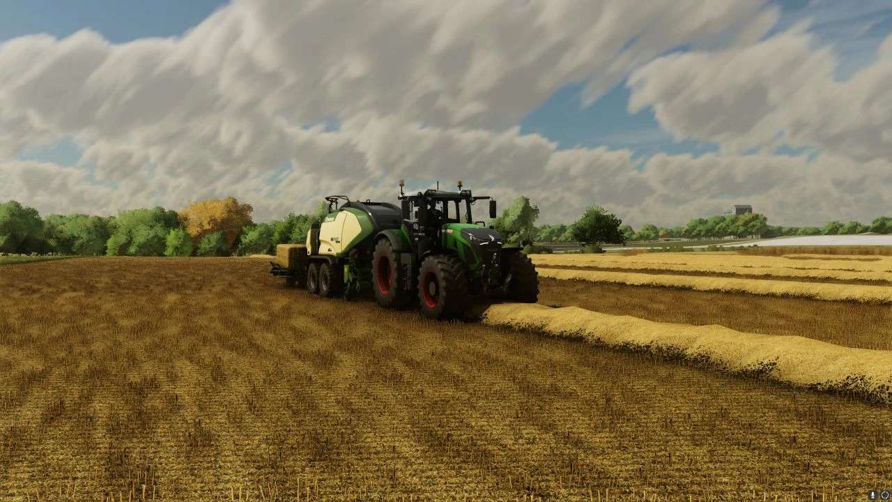 Krone Big Pack 1290 Hdp Vc Balecollect V1000 Fs22 Mod Farming Simulator 22 Mod 1205