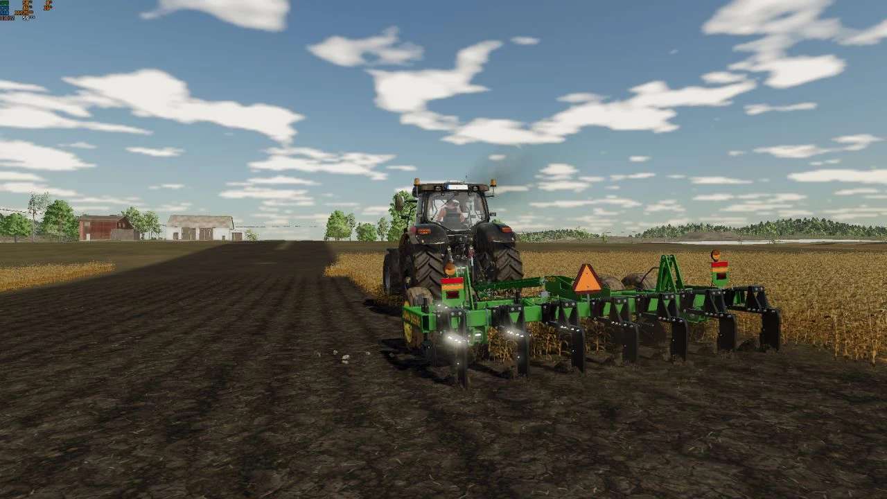 John Deere 2100 Inline Ripper Met 7 Schachten V1002 Fs22 Mod Farming Simulator 22 Mod 8556