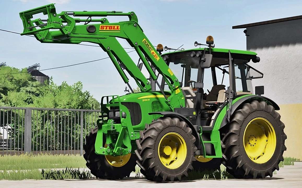 John Deere 5r Serie V1000 Fs22 Mod Farming Simulator 22 Mod 2418