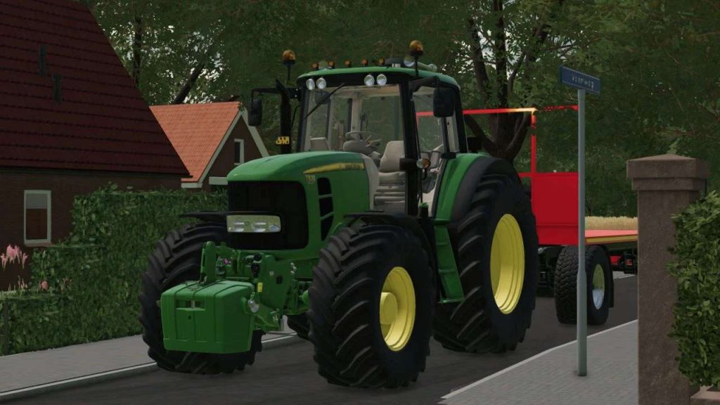 John Deere 7030 Premium Edit V1000 Fs25 Mod Fs22 Mod 6206